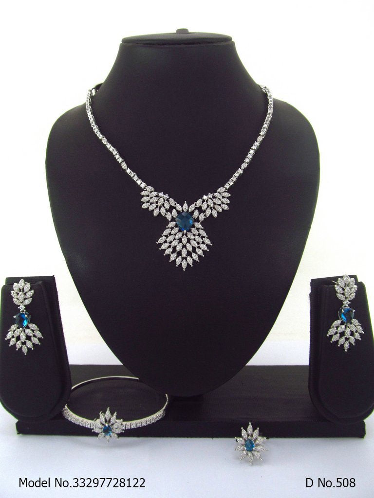 Statement Cz Jewelry Sets - Amaara World USA - SKU 7728122
