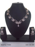 Original Cubic Zircon | Classic Necklace Set - Style 1 - Amaara World