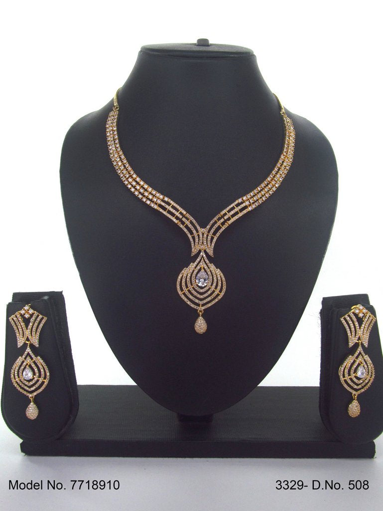 Partywear Classic Jewelry Set - Style 2 - Amaara World