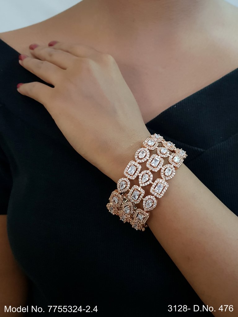 Crystal World Bangles - View 2 - Amaara World