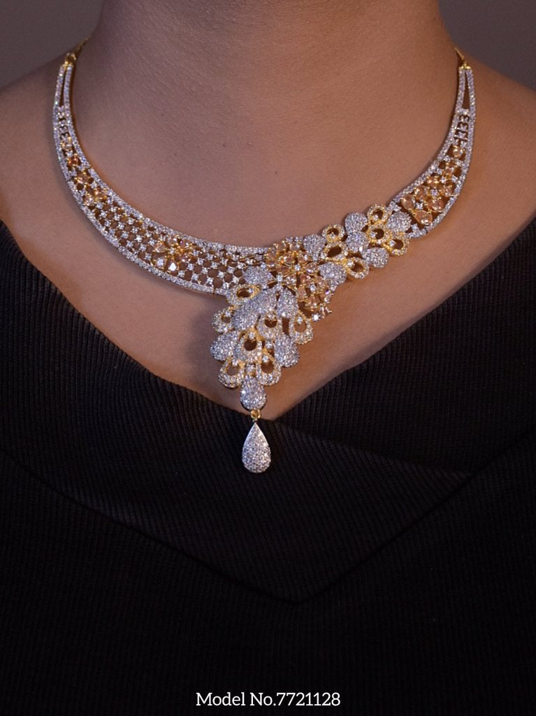 Trendy Traditional Necklace Set | Ideal Birthday Gift - View 2 - Amaara World