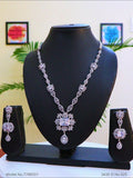 Imitation Diamond Cz Jewelry Set - Style 1 - Amaara World