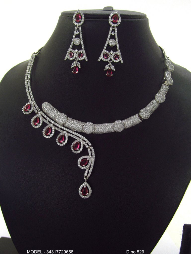 Trendy Traditional Necklace Set | Ideal Birthday Gift - Style 2 - Amaara World