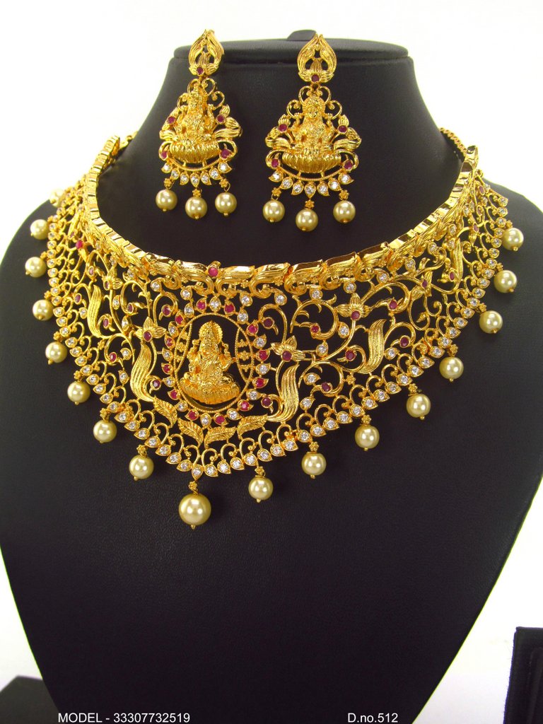 Artificial Diamond Jewelry Set for Brides - Amaara World USA - SKU 7732519
