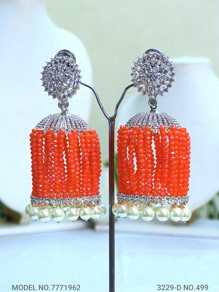 American Diamond Earrings - Style 1 - Amaara World