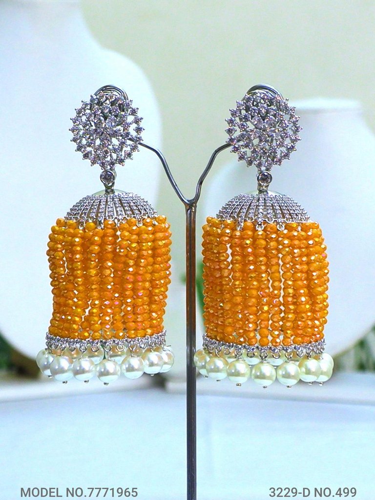 American Diamond Earrings - Style 2 - Amaara World