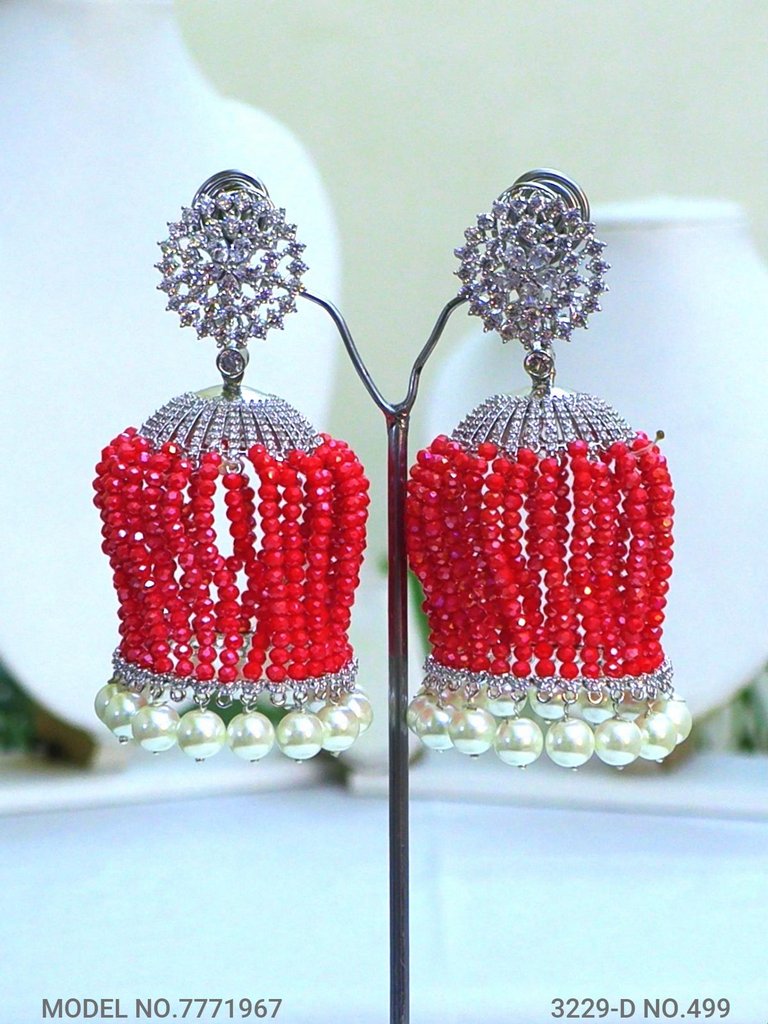 American Diamond Earrings - Style 4 - Amaara World