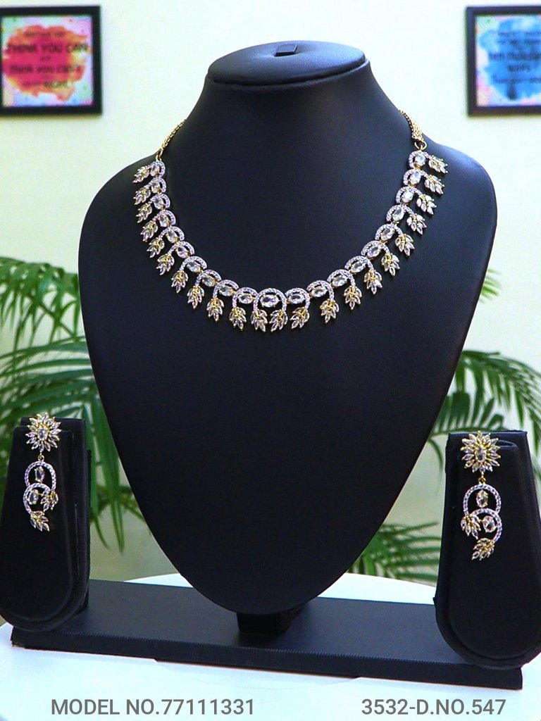 Cz Jewelry Set | Classic Pattern - Style 5 - Amaara World