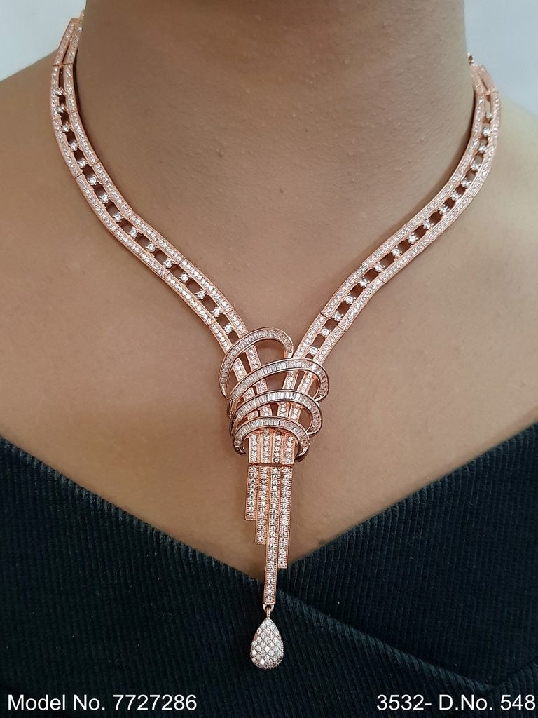 Trendy Traditional Necklace Set | Ideal Birthday Gift - View 2 - Amaara World