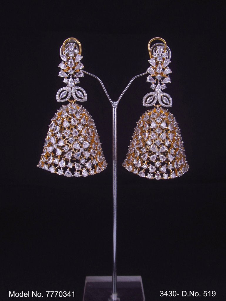 Imitation Jewelry | Cz Earrings - Amaara World USA - SKU 7770341
