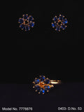 Earring With Finger Rings