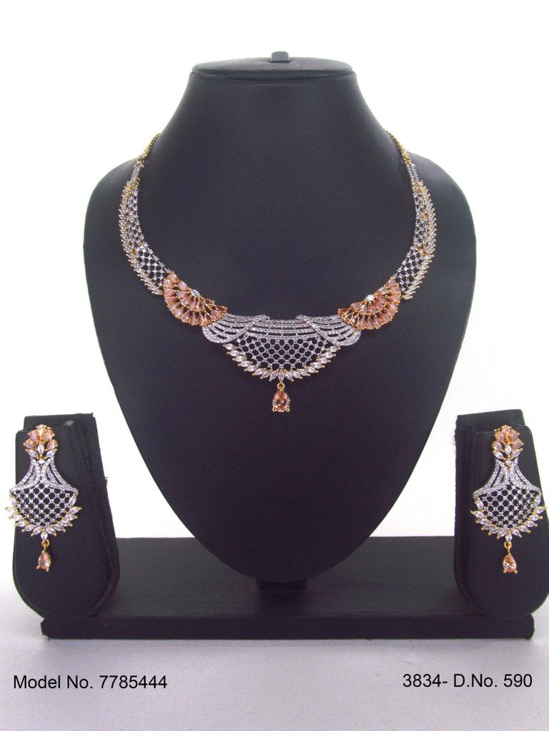 Bridesmaid Necklace Set for Traditional Weddings - Style 1 - Amaara World