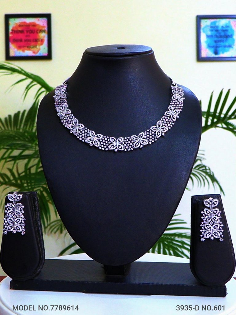 Traditional Cz Jewelry Sets - Style 2 - Amaara World