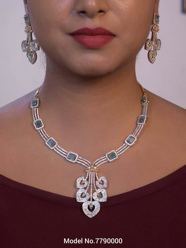 Wholesale Traditional Necklace Set - View 3 - Amaara World