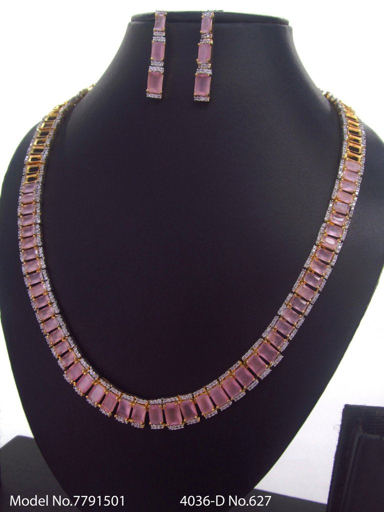 Traditional Cz Jewelry Sets - Style 2 - Amaara World