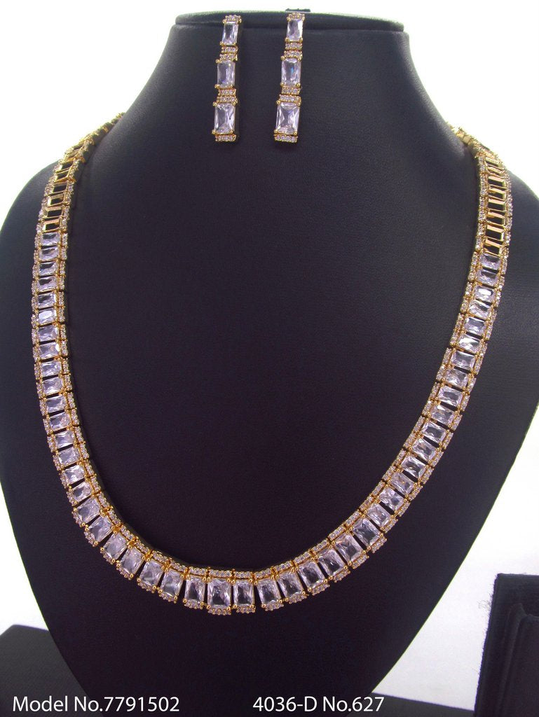 Traditional Cz Jewelry Sets - Style 3 - Amaara World