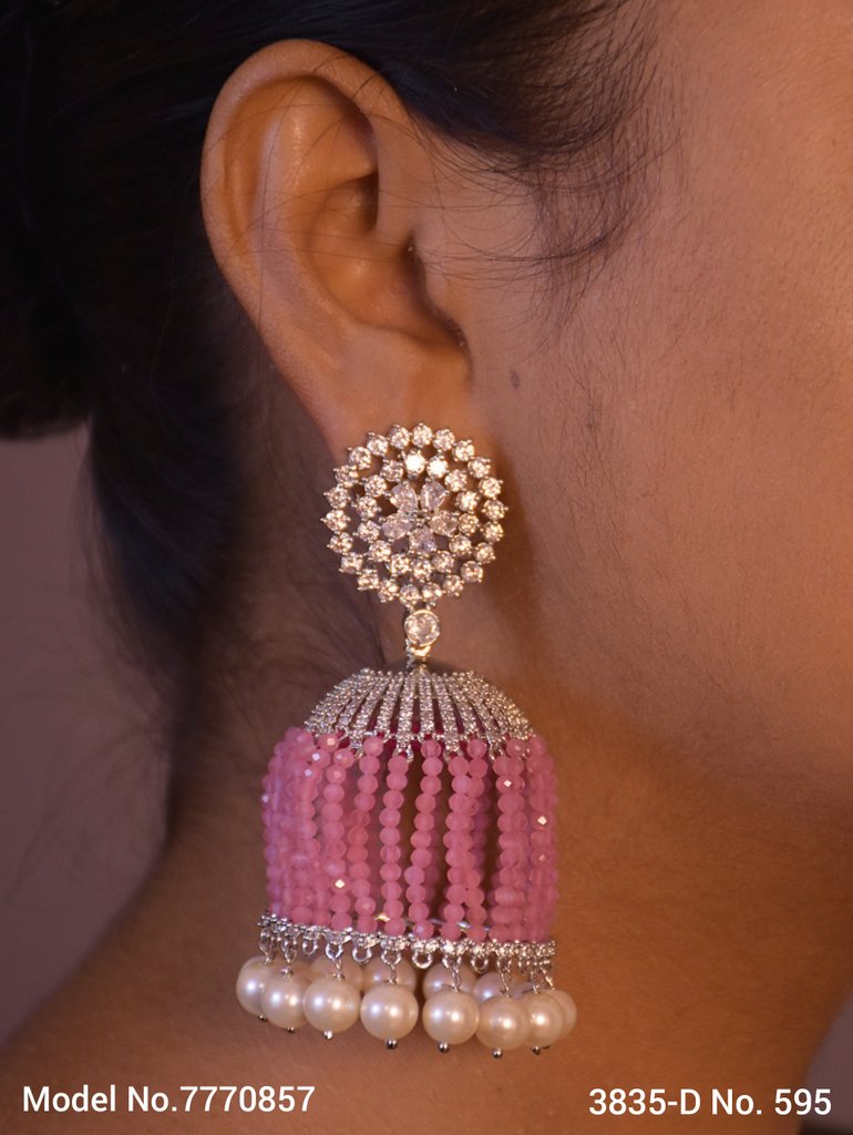 Earrings for Wedding Parties - View 2 - Amaara World