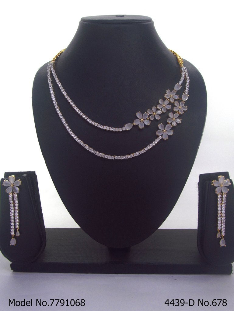 Bridesmaid Necklace Set for Traditional Weddings - Style 4 - Amaara World