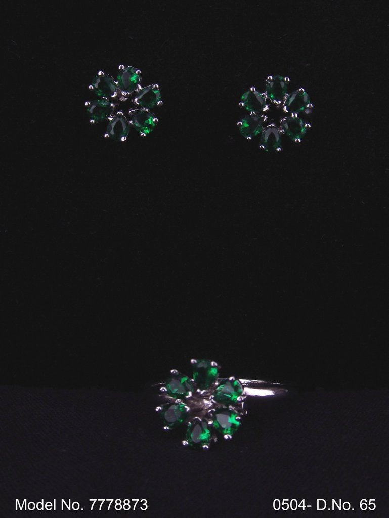 Earring With Finger Rings
