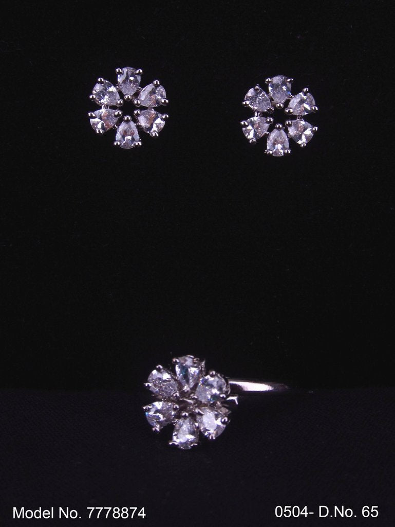 Earring With Finger Rings