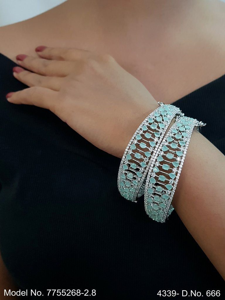 Luxe Shine Bangles - View 2 - Amaara World