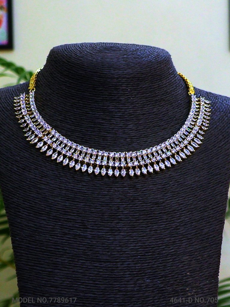 Bridesmaid Necklace Set for Traditional Weddings - View 2 - Amaara World