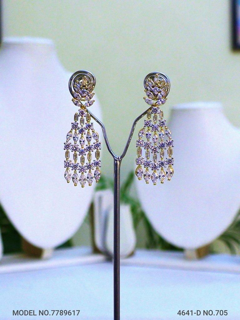 Bridesmaid Necklace Set for Traditional Weddings - View 3 - Amaara World