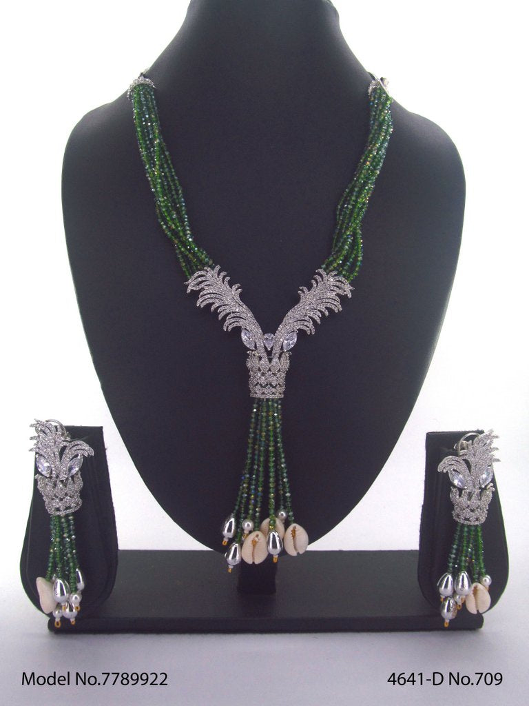 Traditional Cz Jewelry Sets - Style 1 - Amaara World