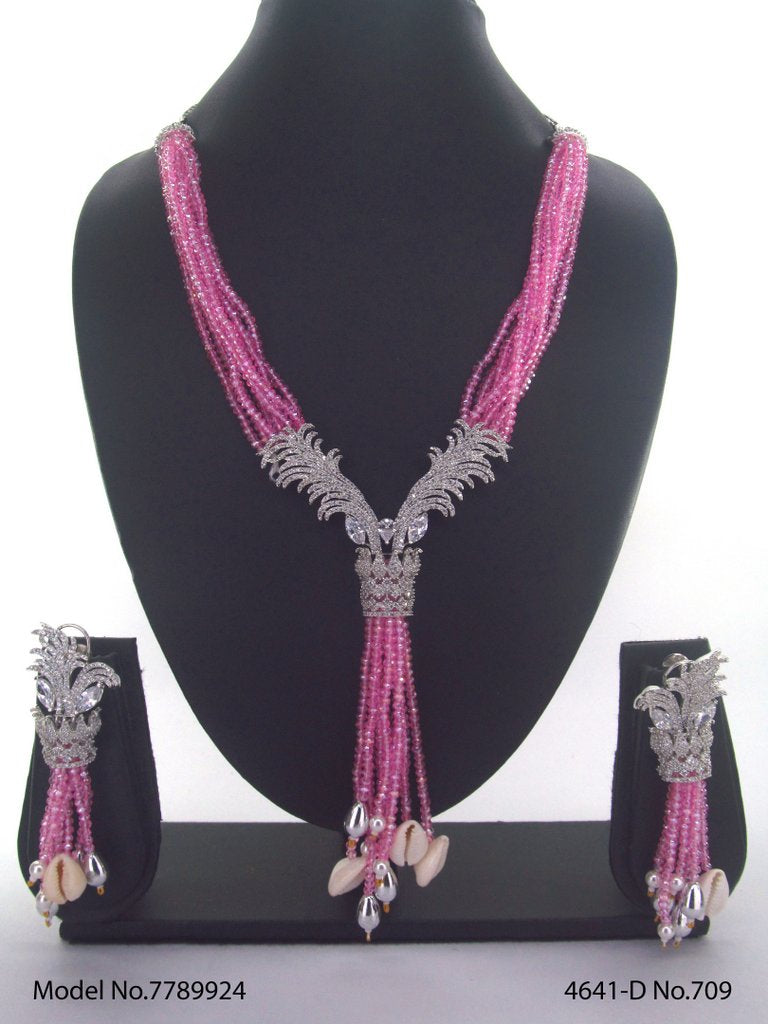 Traditional Cz Jewelry Sets - Style 2 - Amaara World