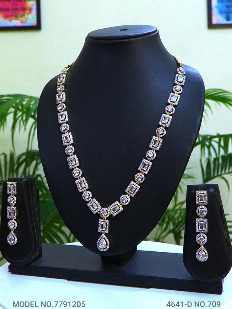Traditional Cz Jewelry Sets - Style 5 - Amaara World