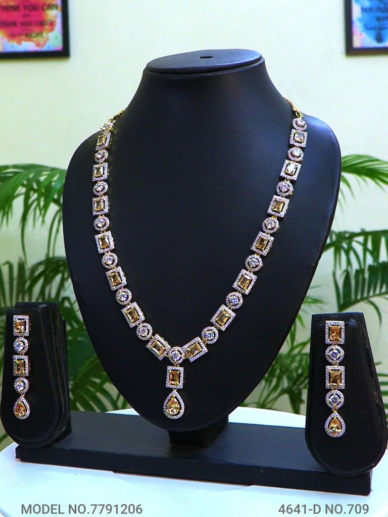 Traditional Cz Jewelry Sets - Style 6 - Amaara World