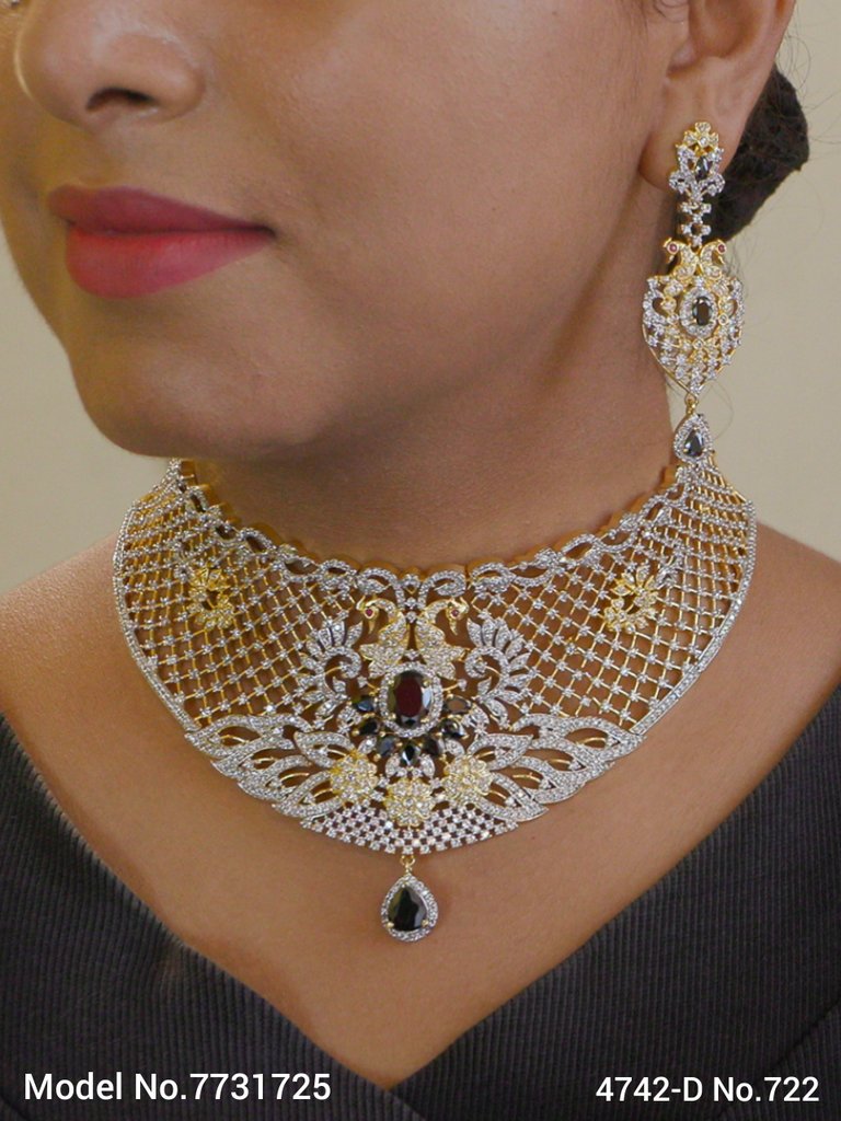 Real Zircon Fashion Jewelry Set - 7731719 - Color variant