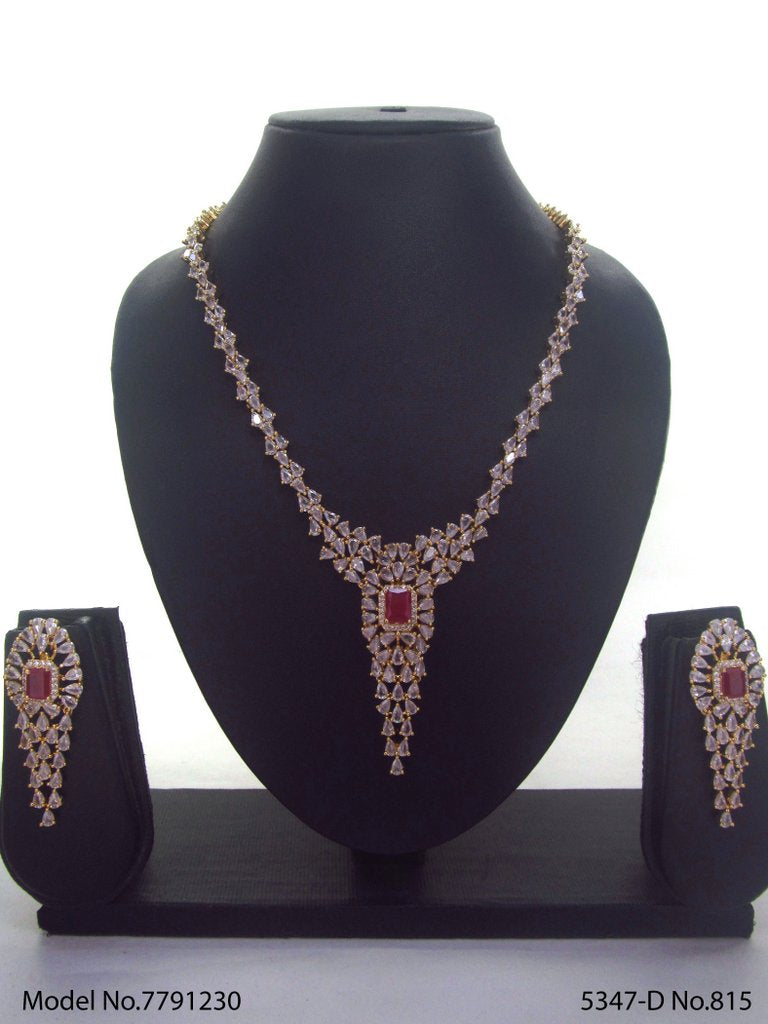 Trendy Traditional Necklace Set | Ideal Birthday Gift - Style 4 - Amaara World