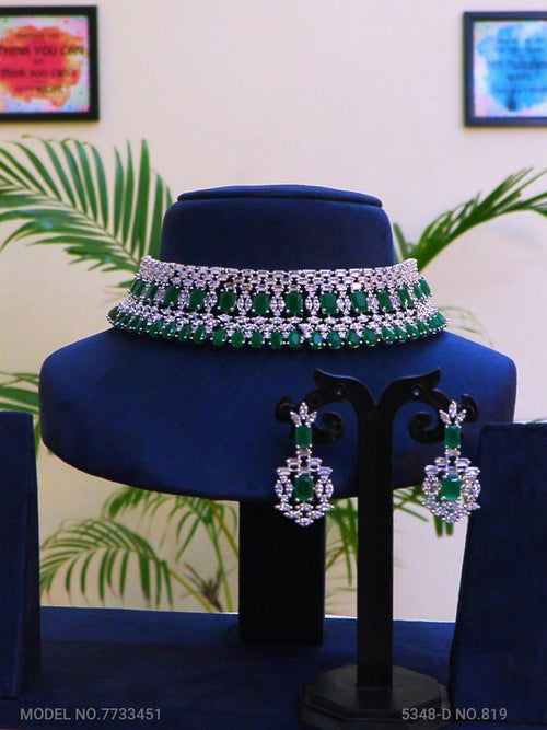 Choker Jewelry Set for Wedding Occasions