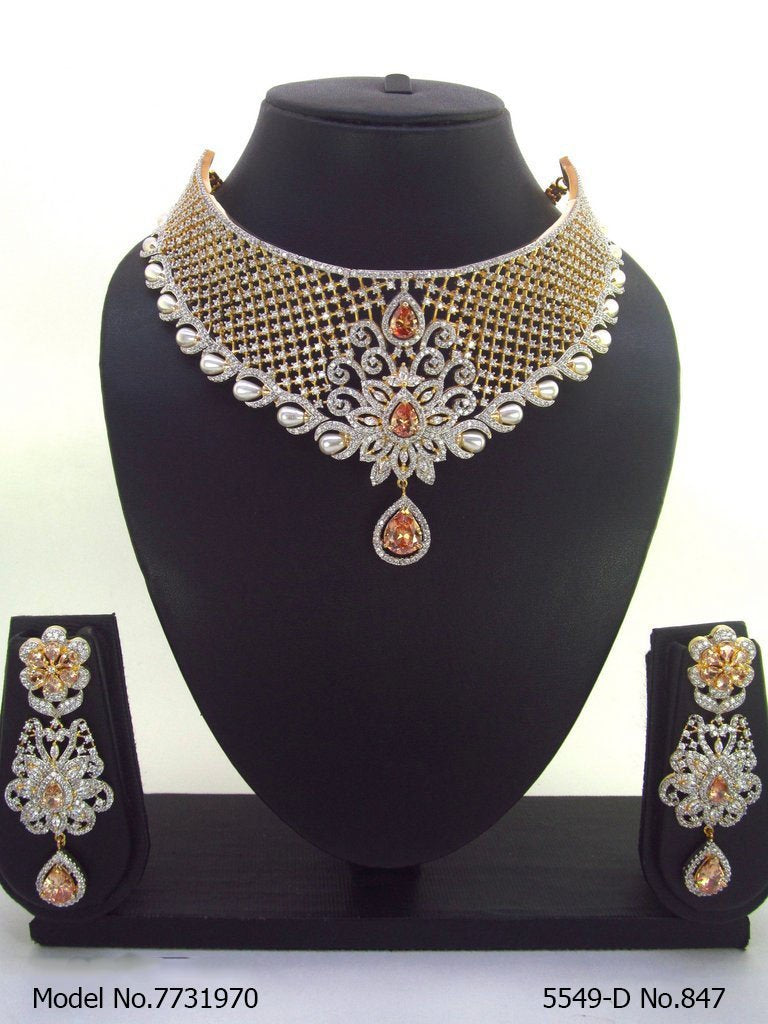 Original Handcrafted Zircon Set - Amaara World USA - SKU 7731970