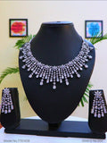 Traditional Zirconia Jewelry Set for Classy Women - Style 1 - Amaara World