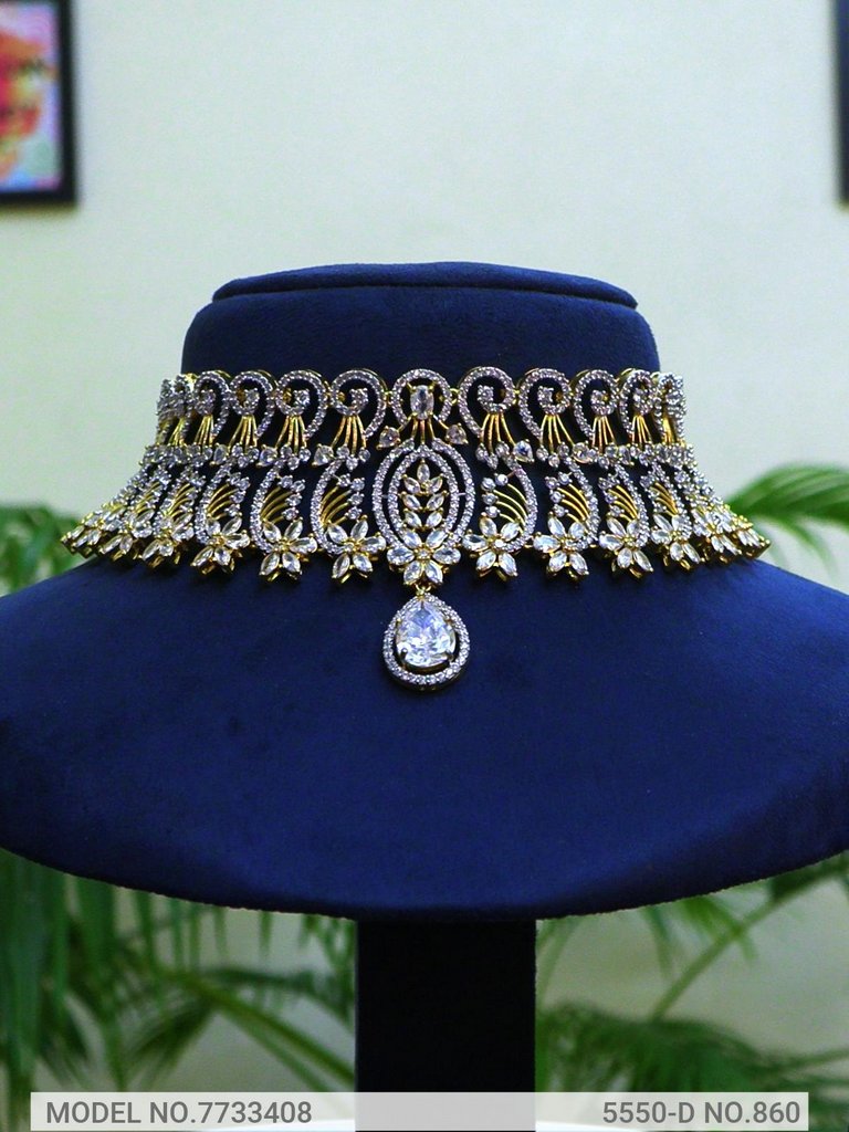 Imitation Diamond Cz Jewelry Set