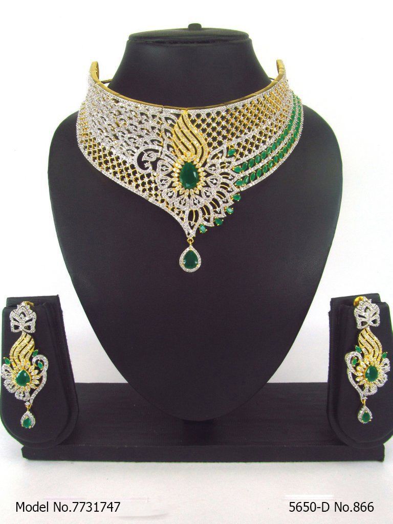 Popular Party Wear Jewelry Set - 7731743 - Color variant