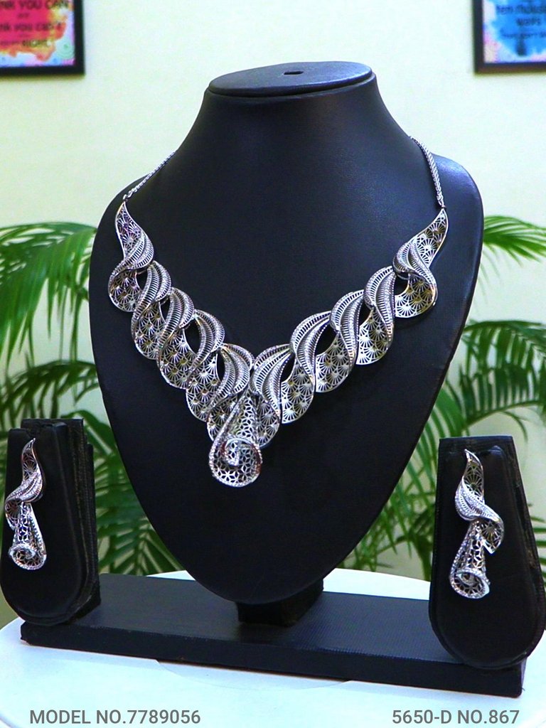 Trendy Traditional Necklace Set | Ideal Birthday Gift - Amaara World USA - SKU 7789056