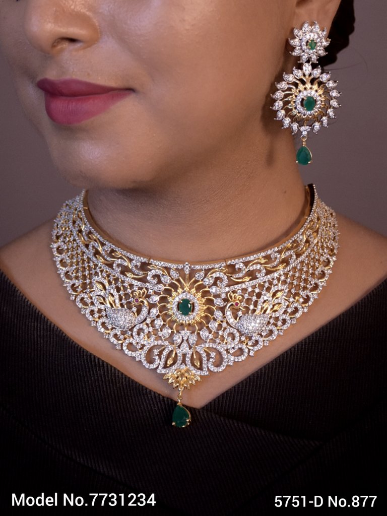 CZ Jewelry with Natures Inspiration - 7731229 - Color variant