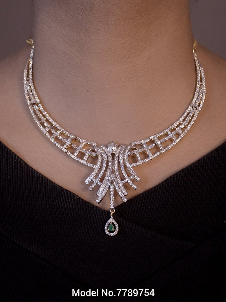Statement Cz Jewelry Sets - View 3 - Amaara World