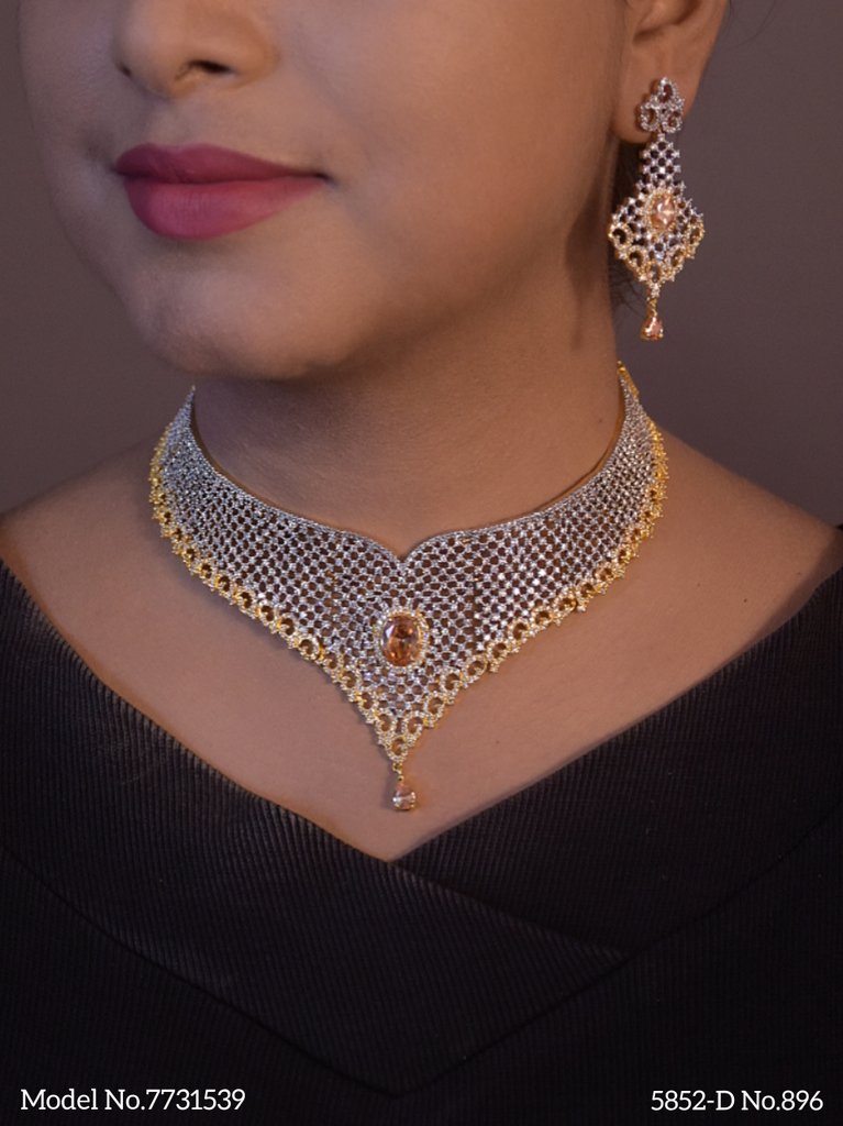 Original Handcrafted Zircon Set - 7731538 - Color variant