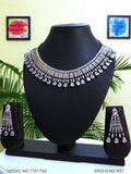Traditional Design | American Diamond Jewelry Set - Style 1 - Amaara World