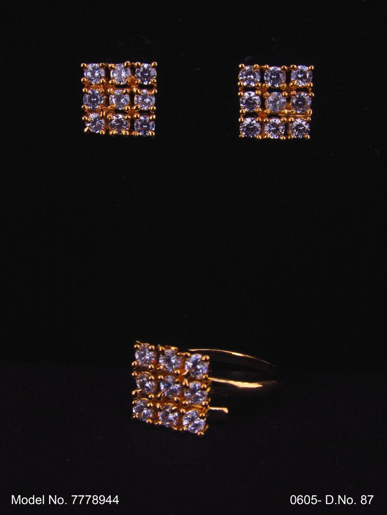 Princess Zircon Earrings