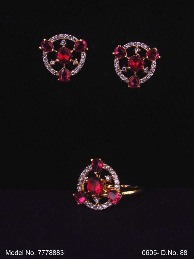 Earring With Finger Rings