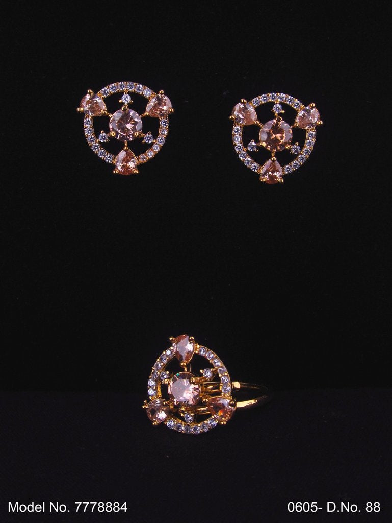 Earring With Finger Rings