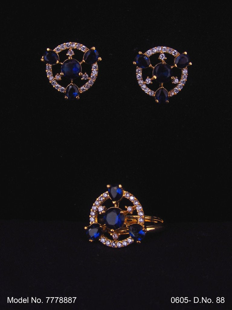 Earring With Finger Rings