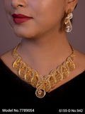 Traditional Zirconia Jewelry Set for Classy Women - Amaara World USA - SKU 7789054