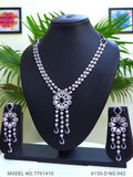 Artificial Diamond Cz Jewelry Set - Style 1 - Amaara World