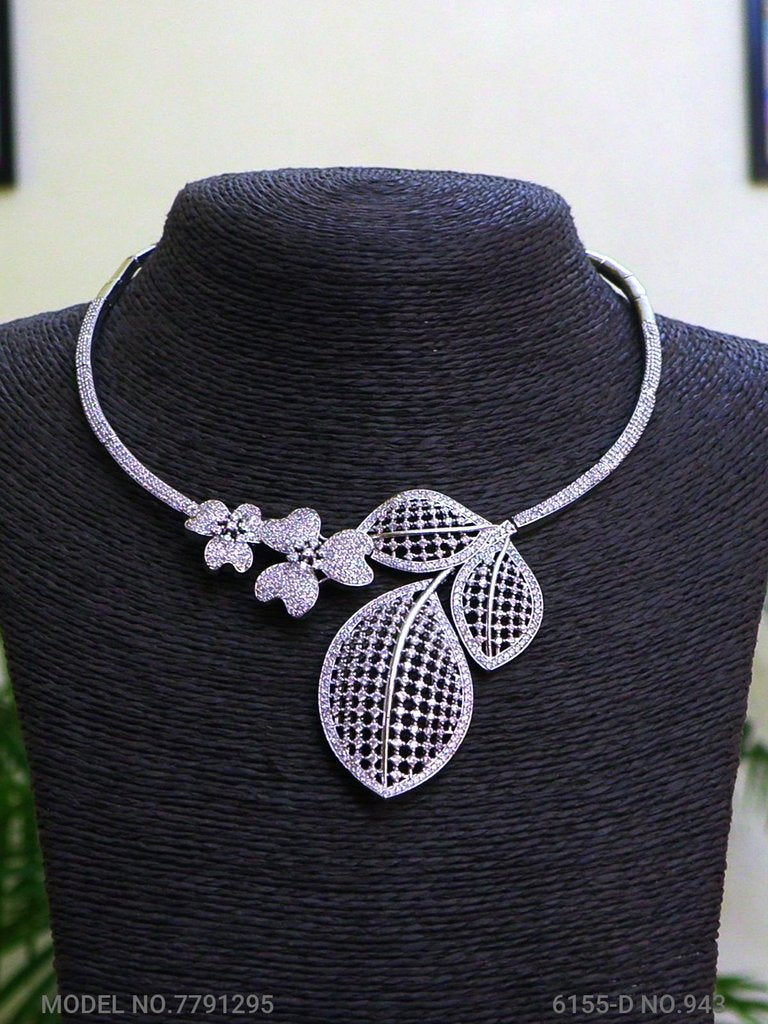 Traditional Cz Jewelry Sets - View 2 - Amaara World